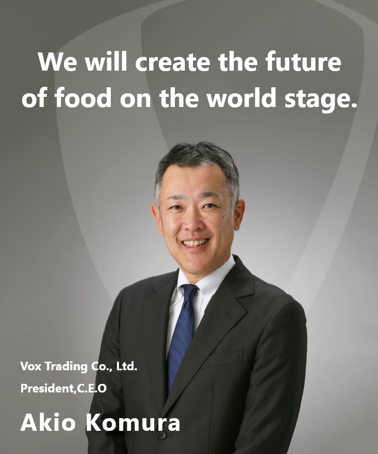 Vox Trading Co., Ltd. CEO Mr. Akio Komura