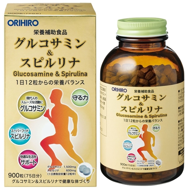 ORIHIRO GLUCOSAMINE & SPIRULINA